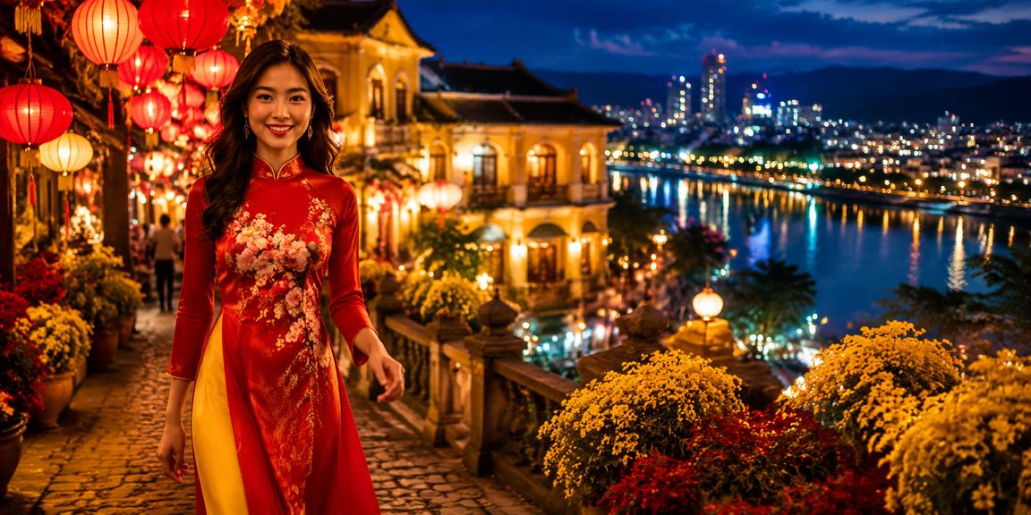 Khung cảnh thị trường đêm tại Đà Lạt